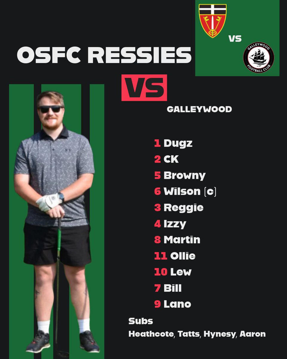 Here’s how we line up ve <a href="/Galleywood_fc/">Galleywood Football Club</a> in our second <a href="/eofl/">eofl</a> game of the season 👇👇👇