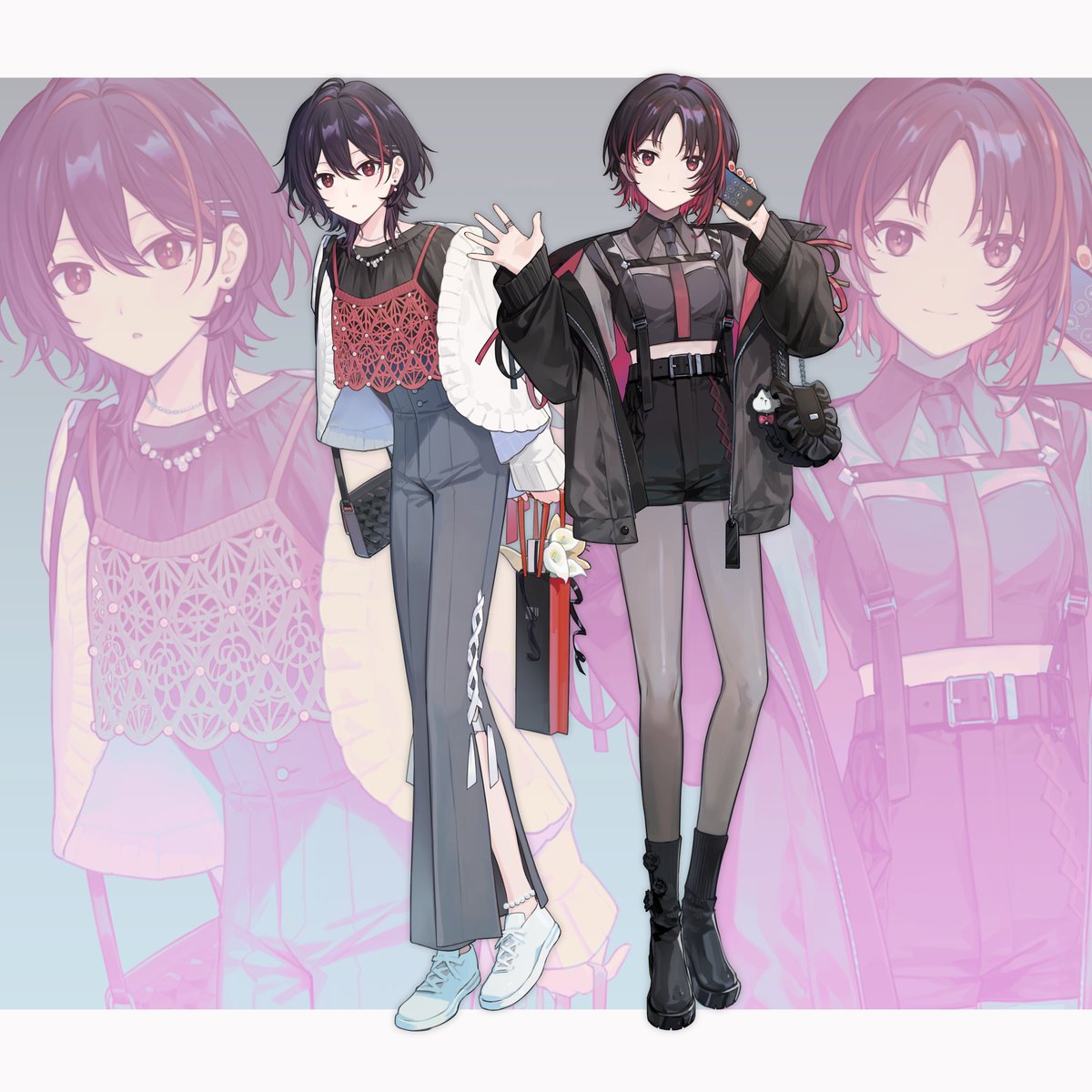 「()様のグッズイラストをお手伝いさせて頂きました!!よろしくお願いいたします #」|向蒼のイラスト