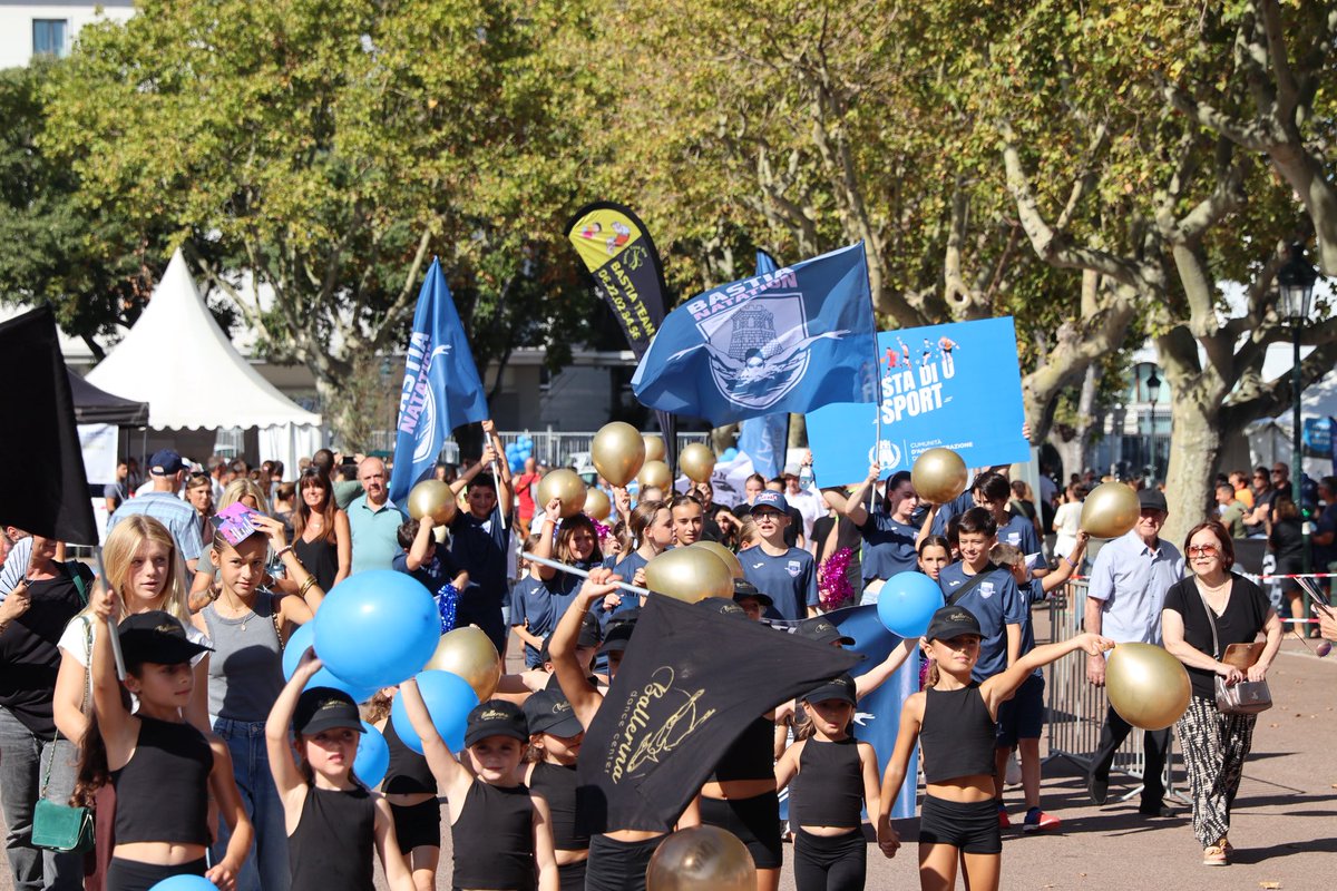 Principia a Festa di u Sport d’<a href="/AggloBastia/">Cumunità d’Agglumerazione di Bastia</a> nant’à a Piazza San Niculà! 

Plus de 90 associations réunies tout le week-end pour faire découvrir leur club et leur discipline.

Aux côtés de la Marraine de l’édition, Stéphanie Simonpieri, qui a marqué de son courage le mythique