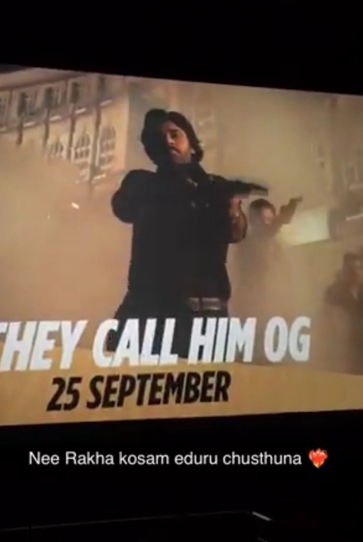 Entire India PVR screens will have OG Glimpse playing 🔥

Standees across all AP/TS🔥🔥

Superb <a href="/DVVMovies/">DVV Entertainment</a> promotions 

#TheyCallHimOG