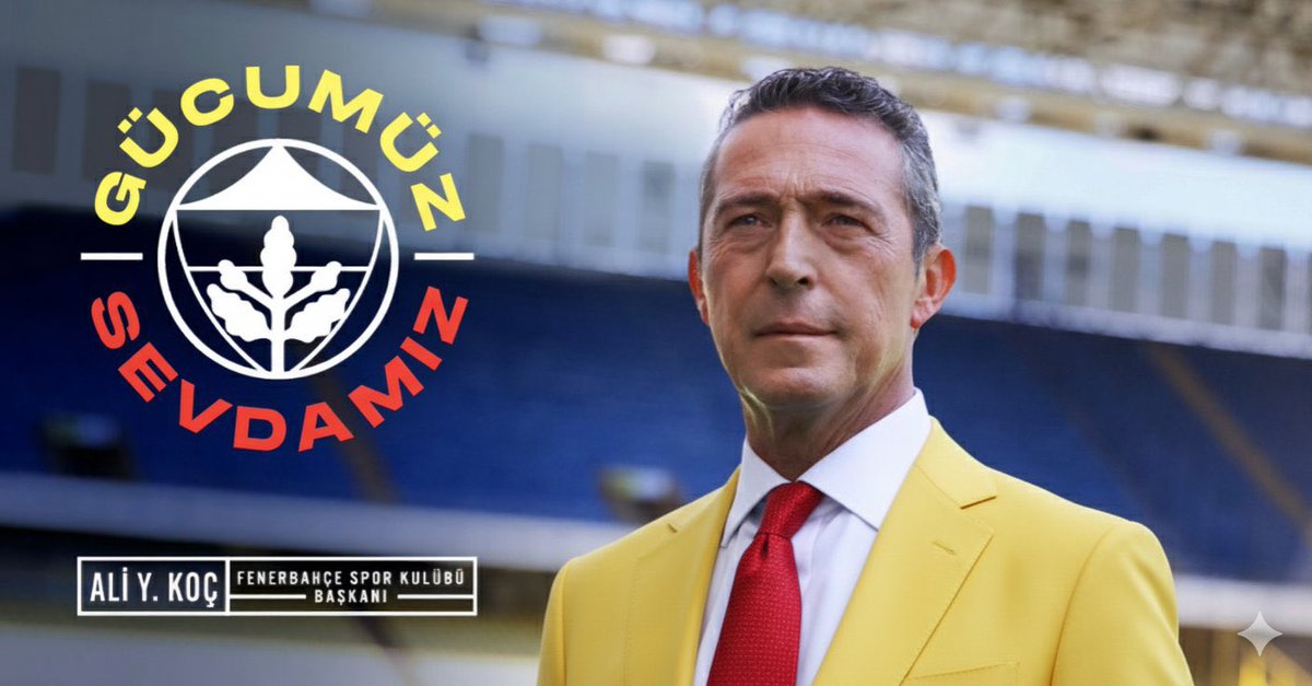 “GücümüzSevdamız”
Büyük G &amp; S baş harfleriyle seçim sloganı..
Yine şaşırtmadı!

Sana oy verenler Fenerbahçeli olamaz!