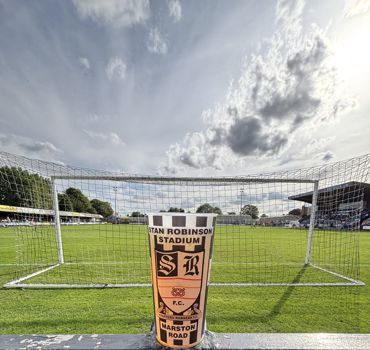 PeterLyth's tweet image. Nothing better on a Saturday afternoon than football and a pint @SRFCofficial