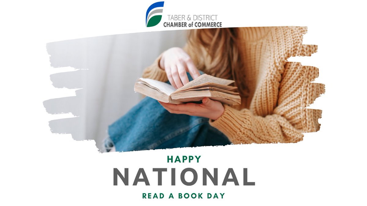 TaberChamber's tweet image. There’s nothing like getting lost in a good book—and there’s no better place to find one than the Taber Public Library!
With a low-cost annual membership, you can borrow books for free all year long.
#NationalReadABookDay #TaberPublicLibrary #ReadLocal #SupportLibraries