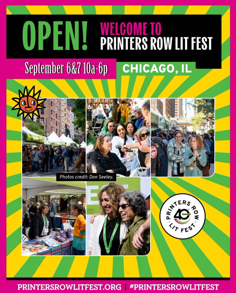 Printers Row Lit Fest tweet media