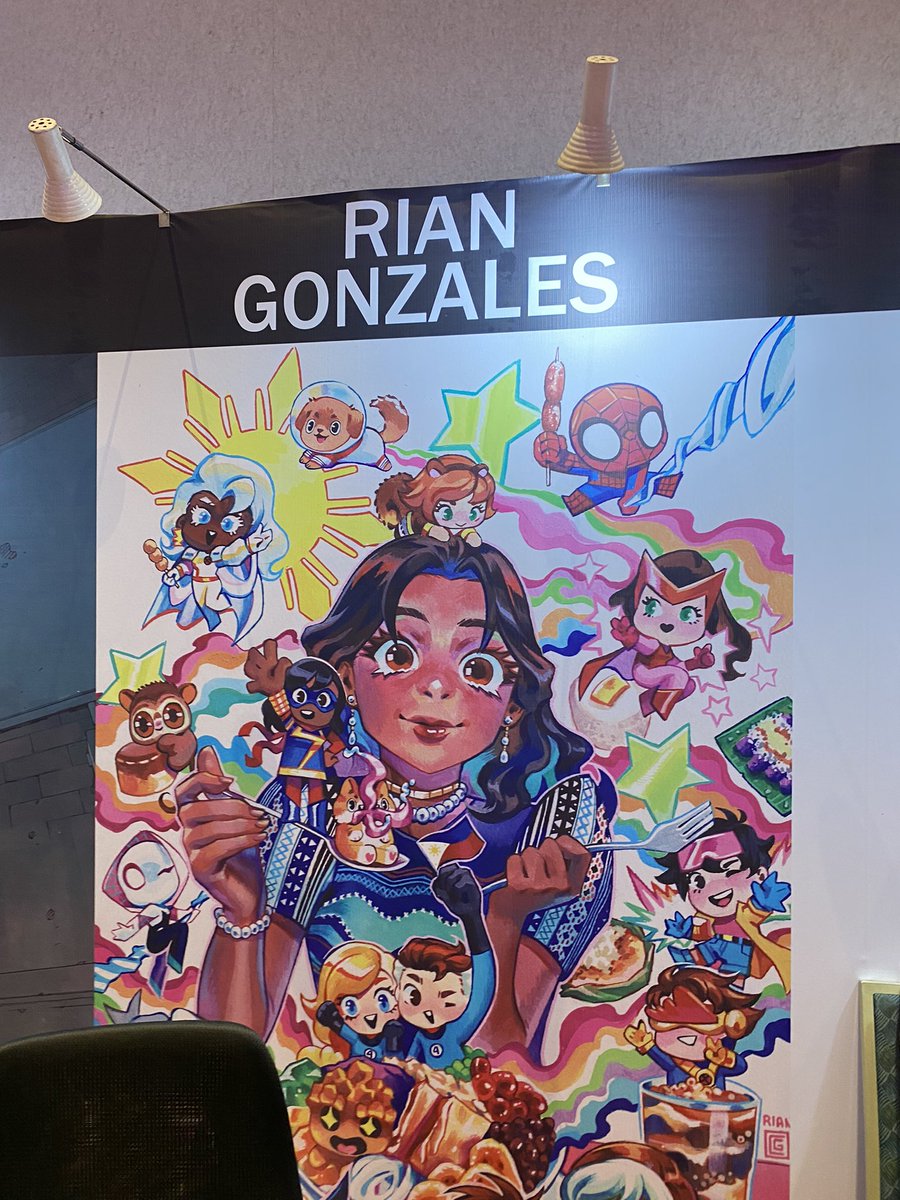 thcarlandres's tweet photo. So much love for our very own Pearl Pangan aka Wave at SuperManila Comic Con!! Let’s fucking go, Alons!! 💚🔱🌊 https://t.co/C3TCpez6eP