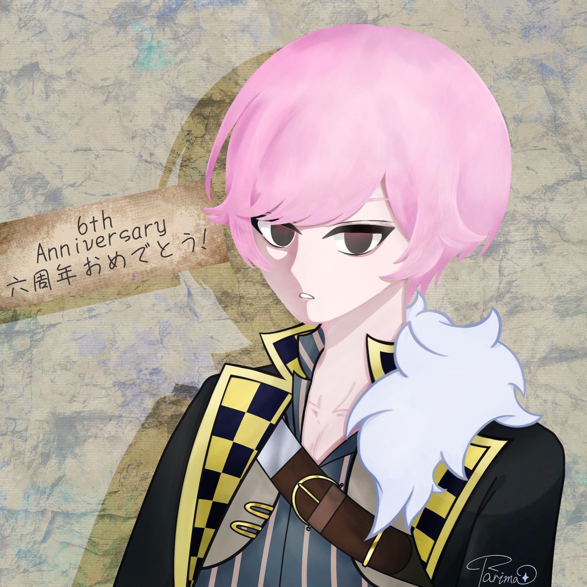 bs_ann_0910's tweet photo. ブラスタ6th Anniversary．24h－1500

六周年！おめでとう！
七周年を楽しみ！

Creator：ラリマママママー @Rarima_5mA 

#ブラスタ
#ブラスタ6周年
#ブラスタ6th24h
#ブラスタ6周年24h
#ブラスタ6th24h1500
#blst_FA

※作品のテーマは、作者の自由な選択になっています https://t.co/ejd1cZdWnw