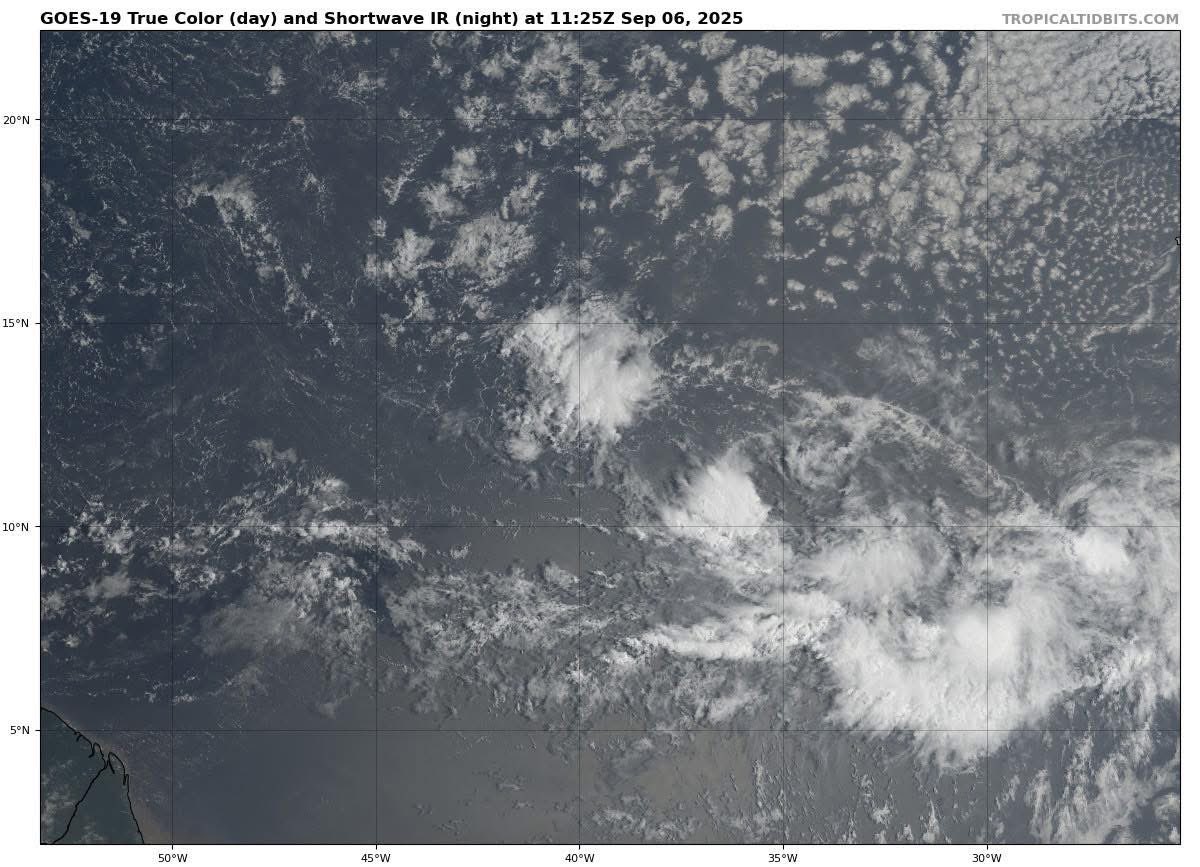 🟡MENOS PROBABILIDADES DE DESARROLLO ➖INVEST #91L

El Invest #91L pierde la batalla contra el aire seco y estable. Las probabilidades de desarrollo han disminuido a 30% en los próximos 3 a 7 días.

Ha sido sorprendente el fallo de la gran mayoría de los modelos en proyectar