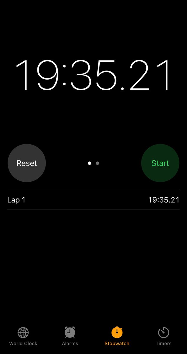 My actual presentation time for a 20 minute talk on managing cartilage defects in elite athletes at <a href="/SportsMedConf/">Sports Medicine Conference 2025</a>. 

Having chaired sessions and organised courses and conferences myself, I think keeping to time is the greatest respect you can show to your peers and delegates