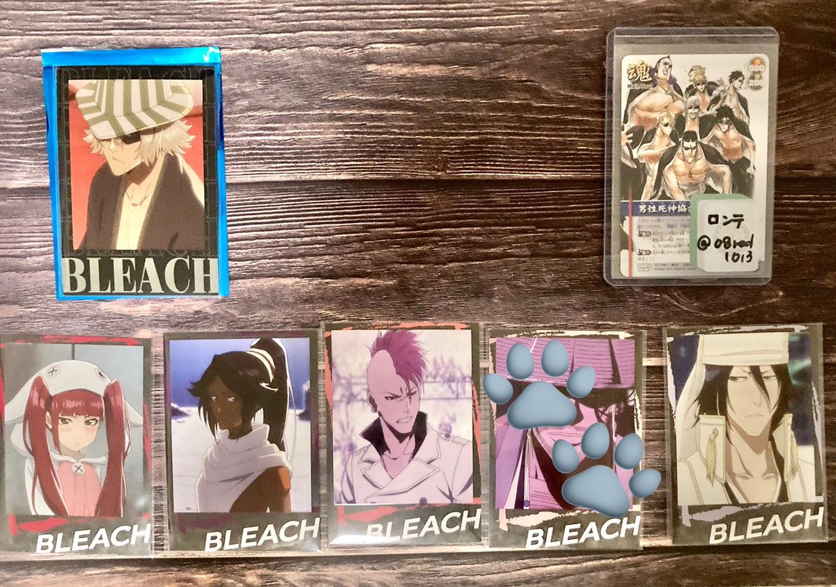 BLEACH POP UP SHOP インスタントフォト風ブロマイド リルカ BLEACH交換】 インスタントフォト風ブロマイド MONOCOLOR POPUP SHOP