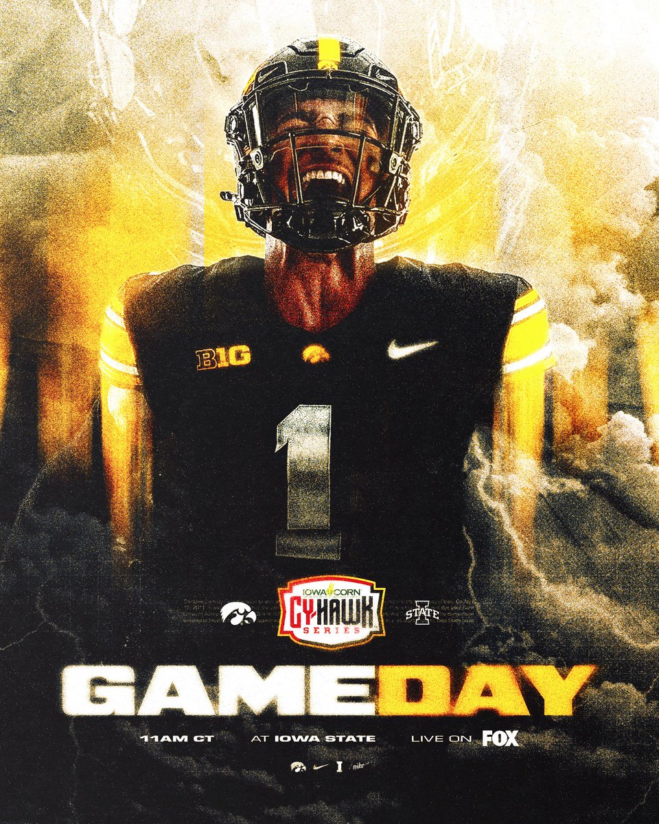 For the state. #Hawkeyes