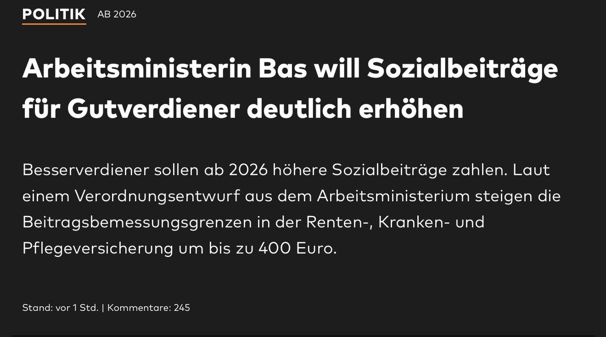 Die SPD arbeitet wirklich hart daran, dass sich Leistung immer weniger lohnt und wir bei den Auswanderern die 300.000 pro Jahr knacken.