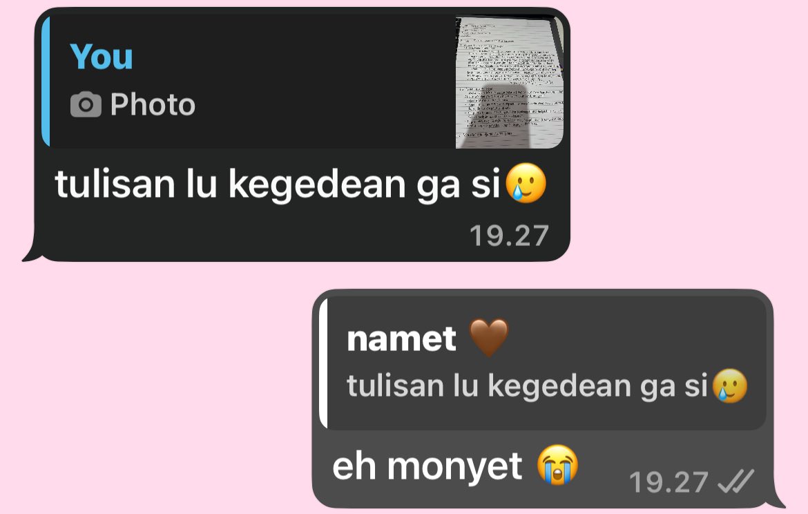 font hp dibilang kaya ibu2
tulisan tangan dibilang kaya bapak2
#TAI