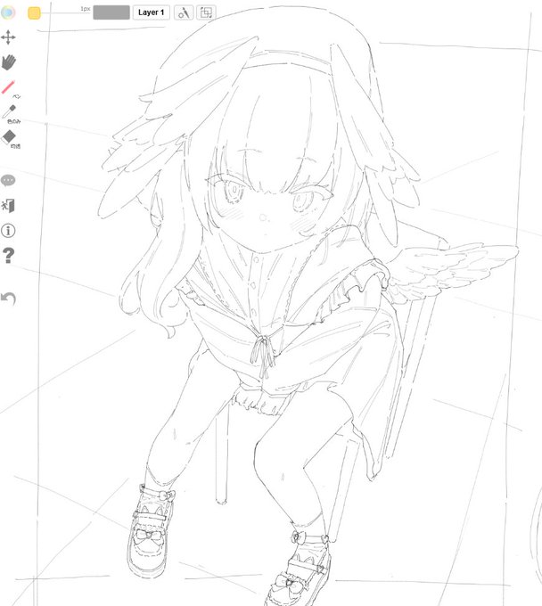 コハル描いた…! 