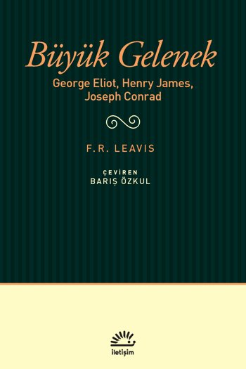 Leavis'in Büyük Gelenek'i nihayet çevrilmiş. Barış Özkul'un (<a href="/Barzkul6/">Barış Özkul</a>) eline sağlık. İletişim'den çıkıyor (haftaya). İngiliz edebiyatının kurucu isimlerinden biri. Sonrasındaki pek çok isim etkilenmiş ve kültürel çalışmalara da çok şey bırakmıştır (tartışmalar dahil).