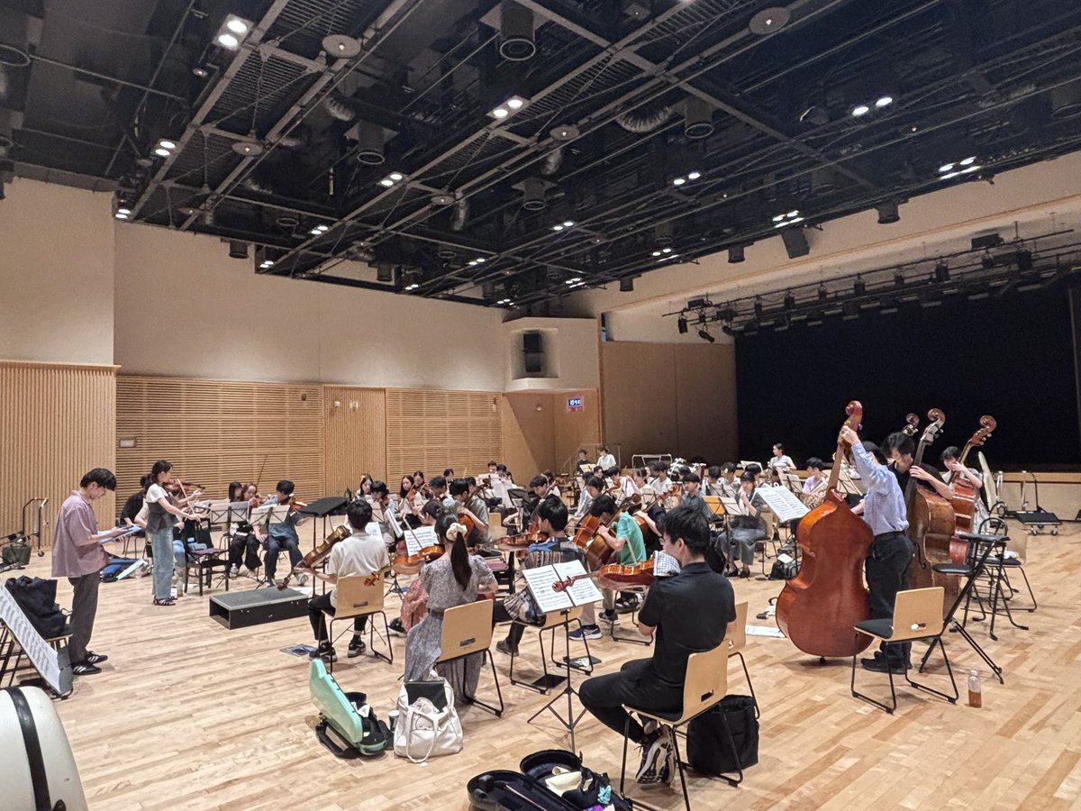演奏会本番まであと1ヶ月を切りました😳
本日は弦分奏と全奏を行いました🎻

本番は10/4(土)の夜です✨

チケットまだまだございますのでぜひご来場ください♪♪