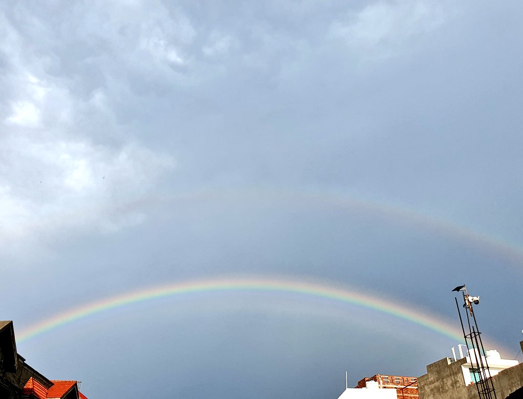 The double rainbow💝✨️
