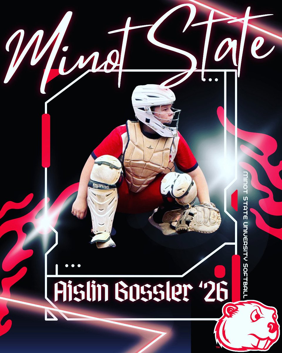 Congratulations to #1 Aislin Bossler for her academic and athletic commitment to Minot State University! Bring it to the next level!