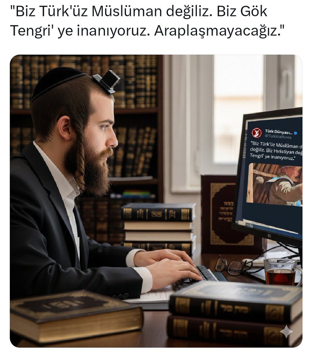 150 senedir bu topraklarda ‘İslâmsız Türkçülüğü’ yaymaya çalışanların hiçbiri Türk değil, çoğu Yahudidir. 

TÜRK MüSLÜMANDIR
TÜRKLÜK İSLÂM’LADIR!

İSLÂMSIZ TÜRKLÜK BİR SİYONİST PROJESİDİR, TÜRK DÜŞMANLARI’NA YALAKALIKTIR!

…çocuklarınıza bunları anlatın ki kafaları karışmasın…