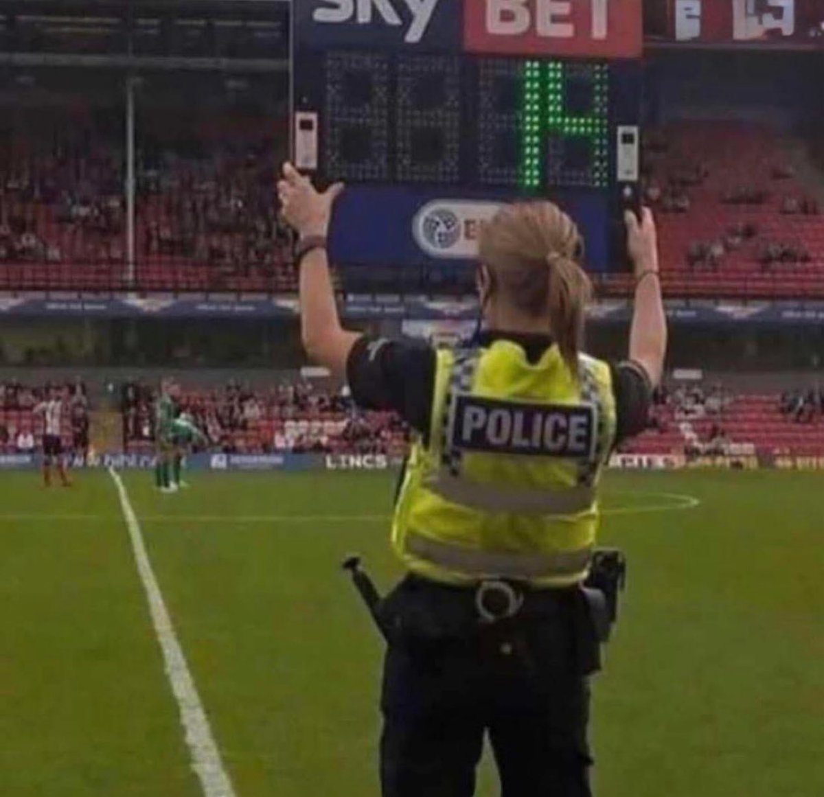 I think number 14 might be in trouble…