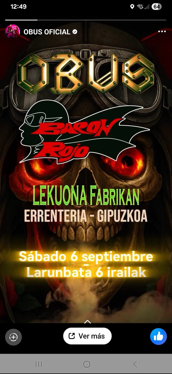 Barón Rojo (@grupobaronrojo) on Twitter photo 