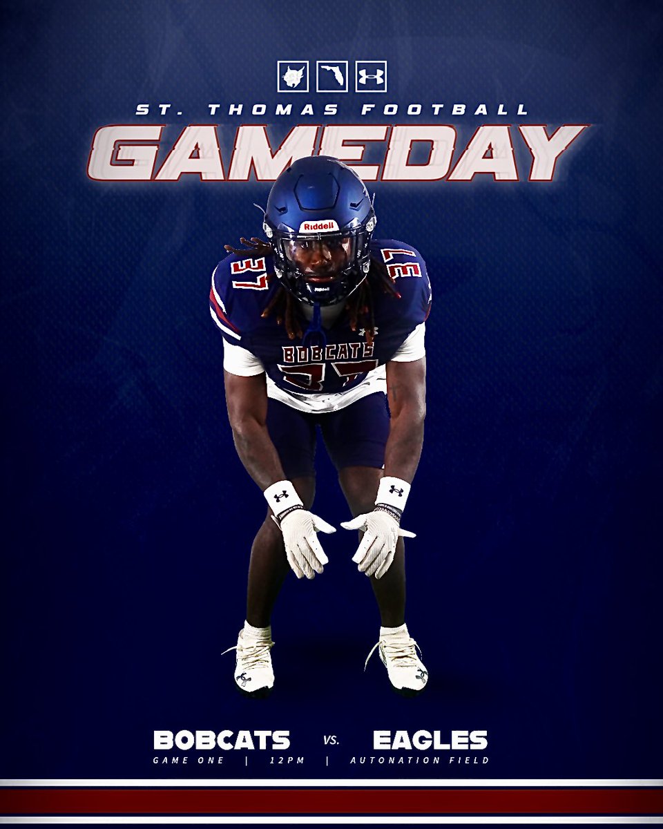 STU_Football's tweet image. GAMEDAY IN MIAMI GARDENS‼️

vs. University of Fort Lauderdale 
⏰ 12 pm
📍 Miami Gardens, Fla.
🏟️ AutoNation Field

#STUFootball // #RaiseTheStandard