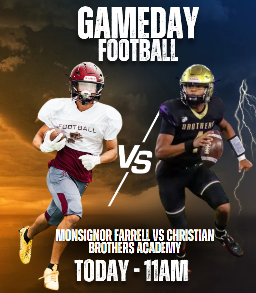 _WNYAthletics1's tweet photo. 🚨 Game of the Week 🚨
 Monsignor Farrell vs Christian Brothers Academy
📆 today 
⏰ @ 11am
🎥 https://t.co/Ge4XBJS21g

@MsgrFarrellFB @AlbanyCba @FarrellAthl @arch4qb @cbaalbany @AStallone13 @FarrellAthl @ColeSavino11 @anthonymangi3 @Matt_Trist @Coach_Schmidty @PankowskiAjCBS6 https://t.co/A9KkyR9ngV