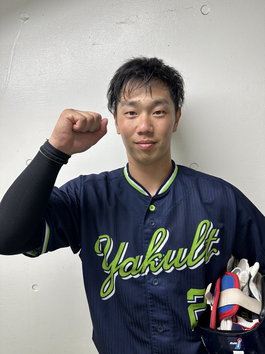 東京ヤクルトスワローズ 刺繍ワッペン 濱田 ネーム/濱田太貴/swallows