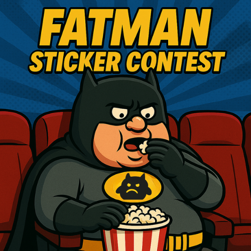 🎨 FATMAN STICKER CONTEST 🦇🍩
Unleash your creativity and design the funniest, coolest Fatman stickers!

🏆 Prizes:
🥇 1st Place – 7,000 $FAT
🥈 2nd Place – 5,000 $FAT
🥉 3rd Place – 3,000 $FAT

Let’s see who can create the ultimate Fatman sticker pack! 🚀

#Contest  #FATSWAP