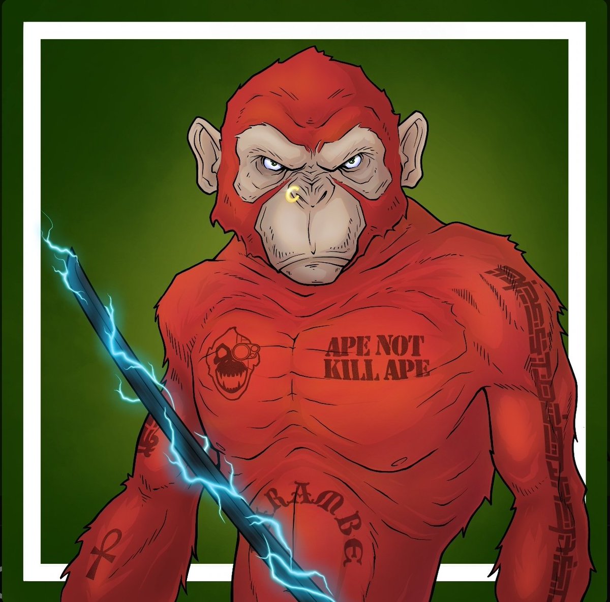 How @heatherannnft and <a href="/grapes/">Grapes</a> know my fav color red! Used my cybor sword to slay em in their weekly poker tournament. Fareal, hop in discord for info on how to join EVERYONE can play for FREE!