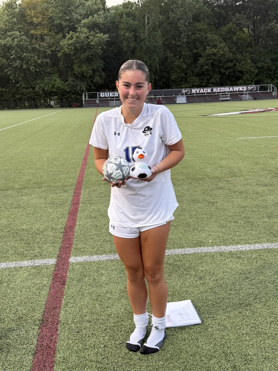 PRGVS 4-2 vs Nyack. Jeanna Silver, Grace Palumbo score 1 each, Maddy Lynch scored 2. 
Caity Donohue had 9  saves. Keep working and playing hard together! 
POG is Jackie Hussey💪