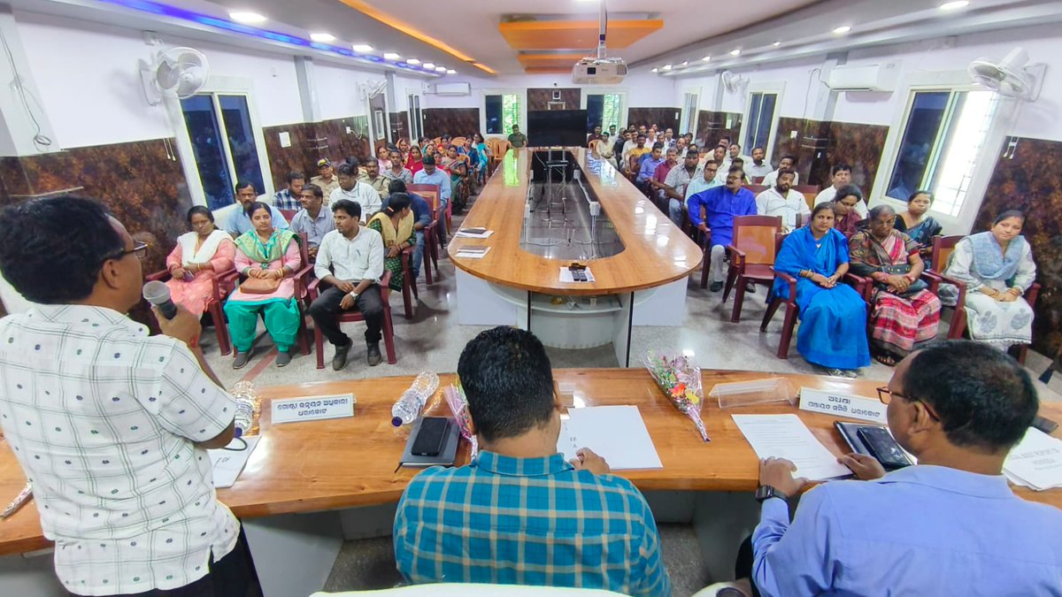 BDO Dharakote (@bdodharakote) on Twitter photo A public hearing meeting focusing on key welfare schemes MGNREGA , NFSA, and Samagra Shiksha — was conducted today at block conference hall under the chairmanship of the Sub-Collector, Bhanjanagar.<a href="/Ganjam_Admin/">Collector & District Magistrate, Ganjam</a> ,<a href="/ZP_Ganjam/">Zilla Parishad, Ganjam</a> ,<a href="/sdmbnj/">Sub-Collector & SDM Bhanjanagar</a> ,#mgnrega ,#SSA ,<a href="/NAFSA/">NAFSA</a> A public hearing meeting focusing on key welfare schemes MGNREGA , NFSA, and Samagra Shiksha — was conducted today at block conference hall under the chairmanship of the Sub-Collector, Bhanjanagar.<a href="/Ganjam_Admin/">Collector & District Magistrate, Ganjam</a> ,<a href="/ZP_Ganjam/">Zilla Parishad, Ganjam</a> ,<a href="/sdmbnj/">Sub-Collector & SDM Bhanjanagar</a> ,#mgnrega ,#SSA ,<a href="/NAFSA/">NAFSA</a>