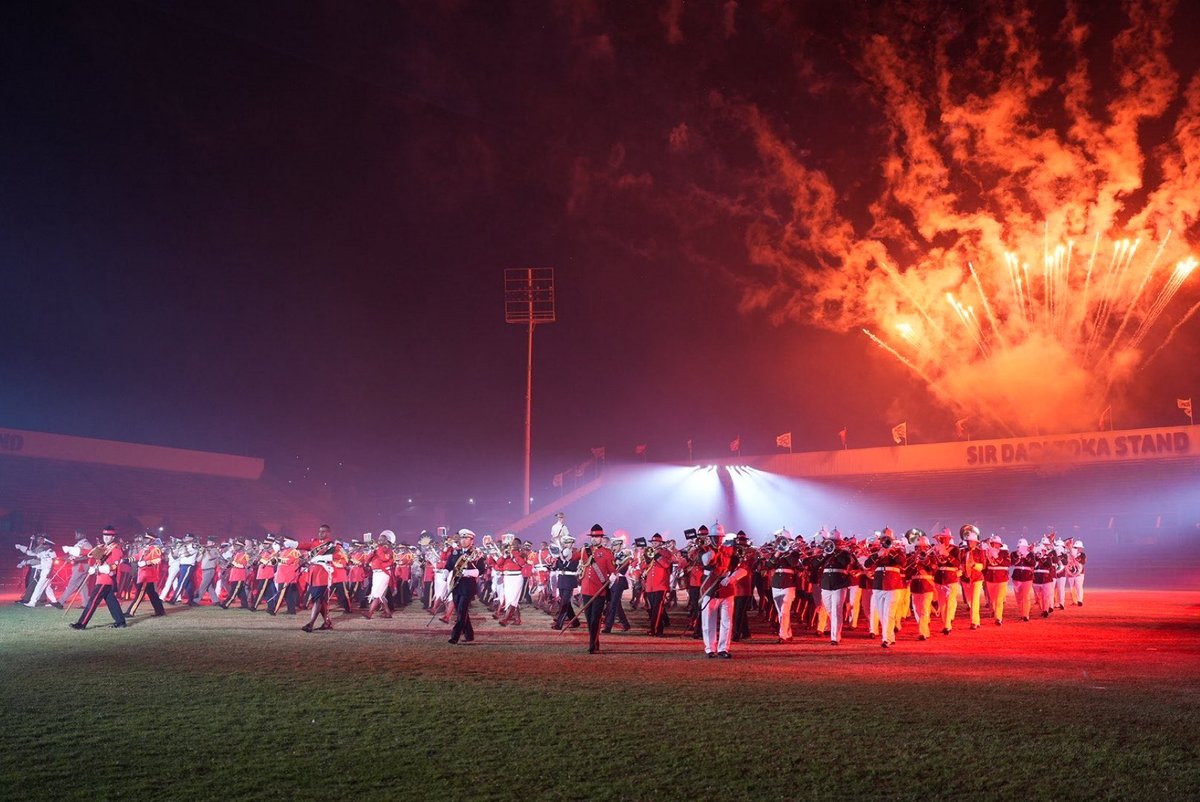 Japan_GSDF's tweet image. 🇯🇵🇵🇬#JGSDF Central Band and Eastern Army Band participated in an international military music festival held in Port Moresby, the capital of Papua New Guinea on 6 SEP 2025. The festival was to commemorate the 50th anniversary of the country's independence.
JGSDF has supported the