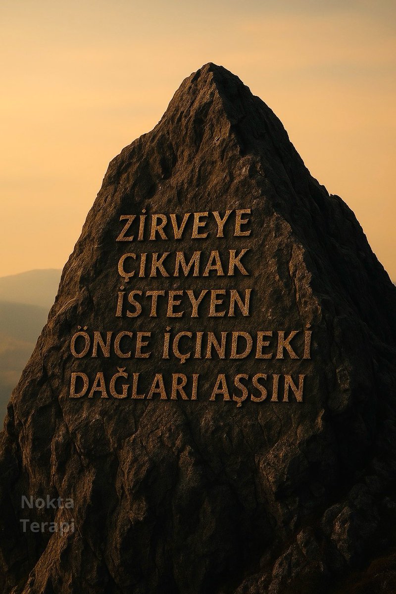 Gelişim, mutluluk ve başarı gibi zirveler; dış koşulları değiştirmekle değil, kaygılarımızı yönetip, önyargılarımızı sorgulayıp, zaaflarımızı dönüştürdüğümüzde mümkün olur. Peki biz, kendi içimizdeki bu dağları aşmadan gerçekten zirveye ulaşabilir miyiz?