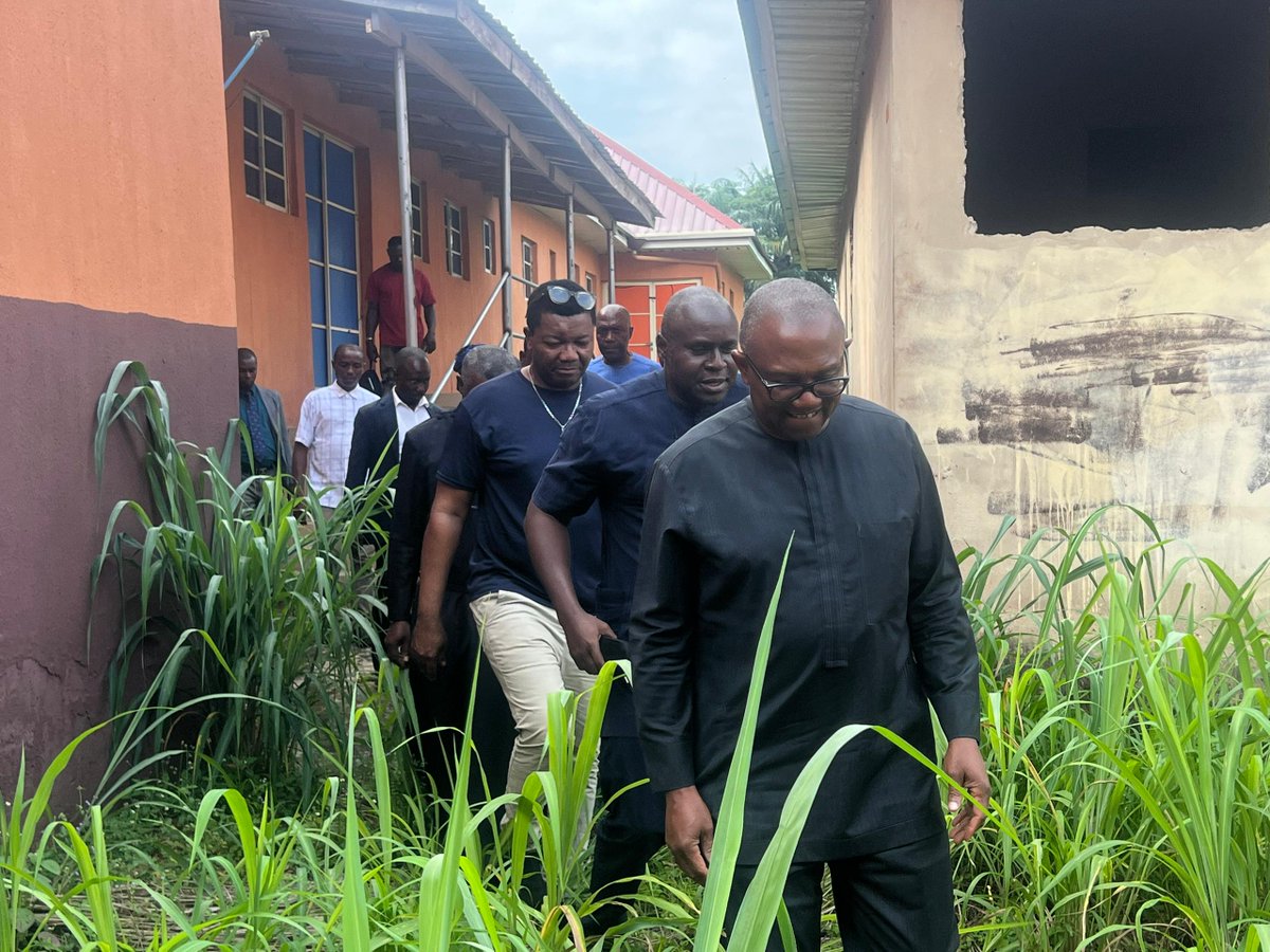 Supporting Healthcare, Building Hope 

Yesterday, after speaking at a Tourism event in Enugu, I travelled to Good Hope Specialist Hospital, Isulo, Orumba South LGA of Anambra State, which is being acquired by the Aguata Diocese of the Church of Nigeria, and made my initial modest