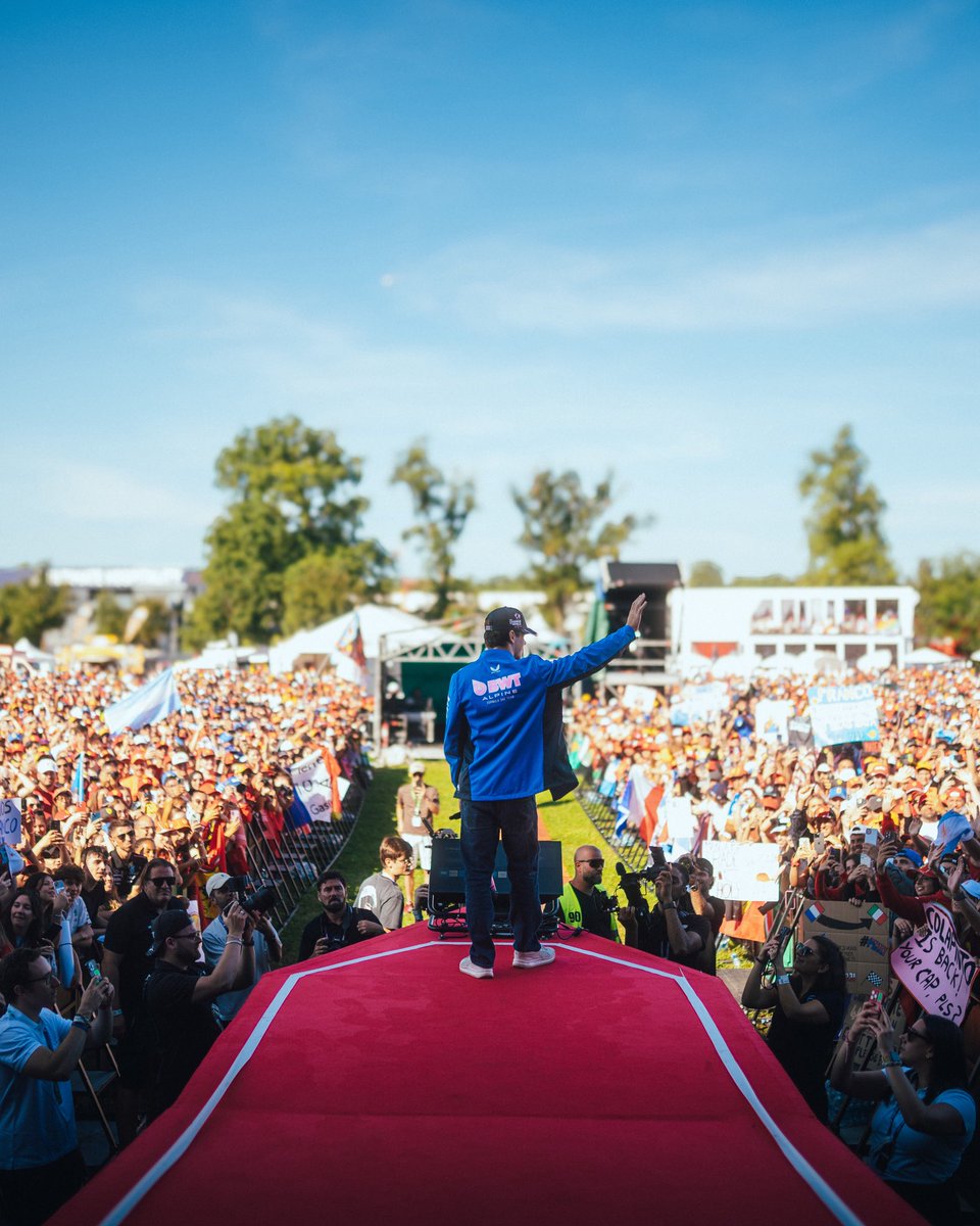 Grazie Tifosi per il vostro supporto 🫶