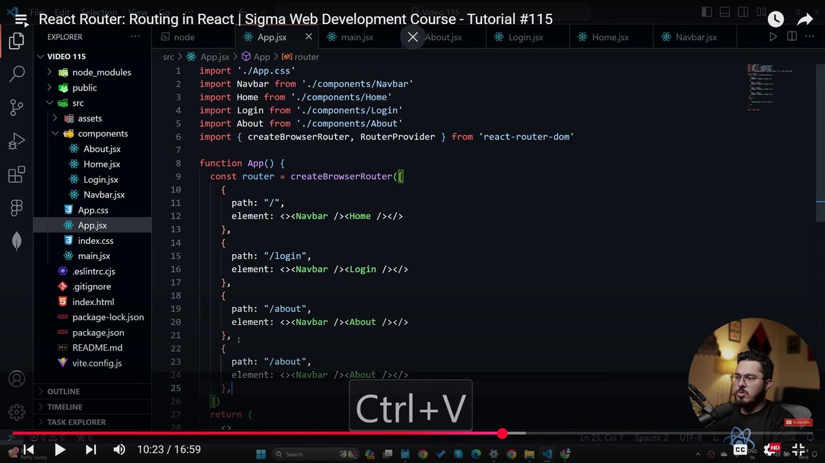 Dhananjay_R_26's tweet image. Day 36-38 of #CodeWithConsistency #DSA 
learned and practiced Recursion from @ApnacollegeX and  solved some questions on Recursion 
REACT :
✅Routing in React
✅useContext hook
✅useMemo hook
✅useCallback hook
#LearnInPublic #REACT #java #Development