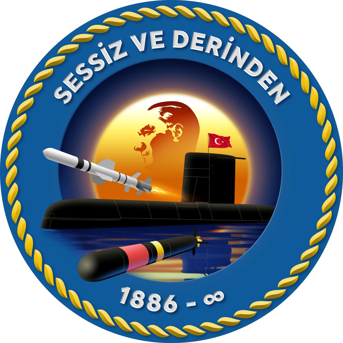 06 Eylül 1886'dan bugüne Derinliklerin Sessiz Stratejik gücüyüz. Gemi ve Filo Komutanlığını yapmaktan onur duyduğum Denizaltı Filomuzun kuruluşunun ve Denizaltıcılığımızın 139. yıl dönümü kutlu olsun. Ne mutlu Türk'üm ve Ne mutlu denizaltıcıyım.