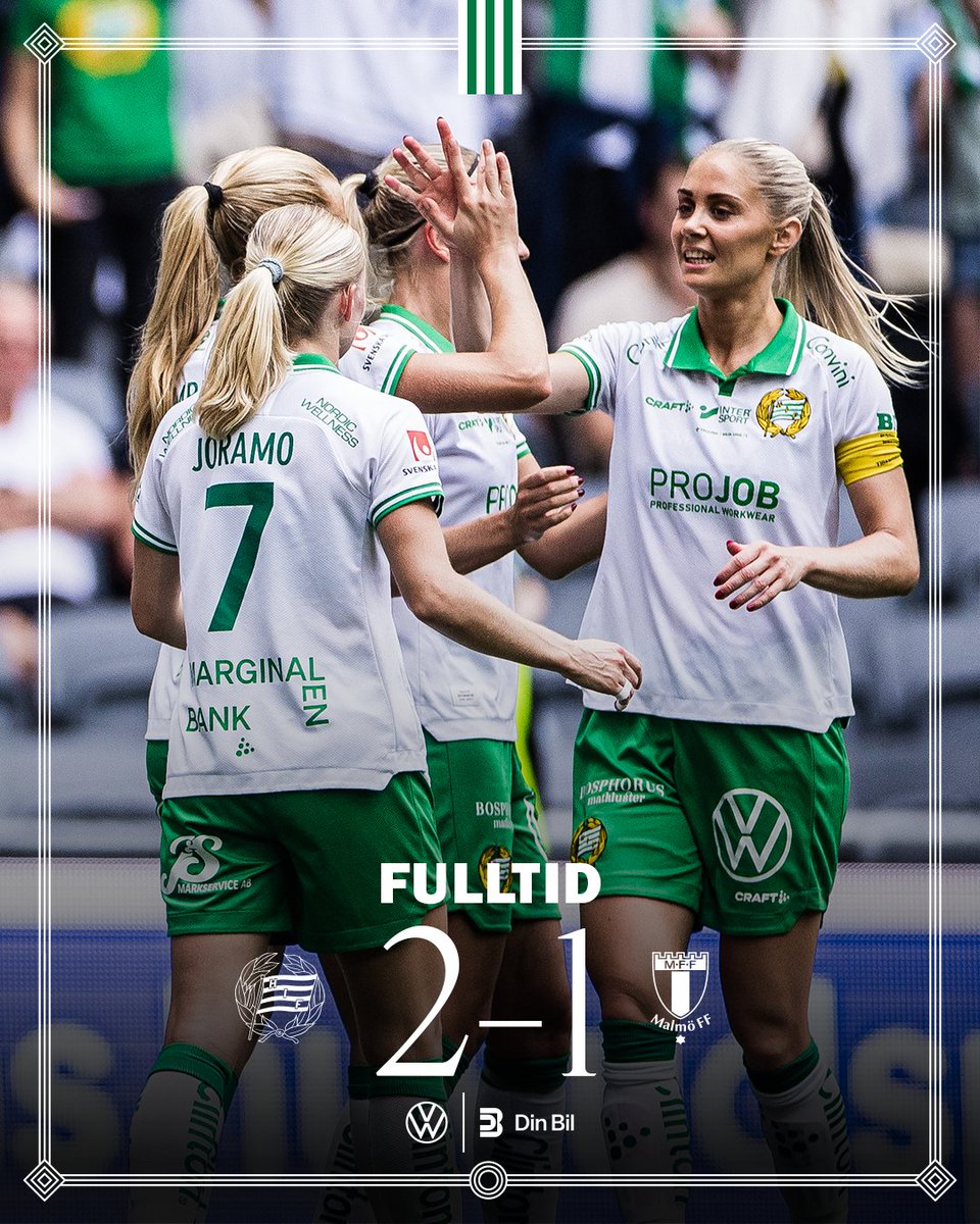 Slut – tre poäng i toppmötet!

#HIFMFF | #Bajen