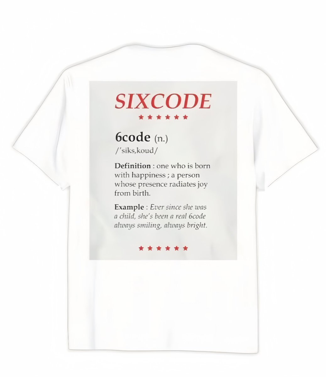 maakeab's tweet image. 6code (n.)
/&apos;siks,koud/

Definition : one who is born with happiness ; a person whose  presence radiates joy from birth 

Example : Ever since she was a child, she&apos;s been a real 6code always  smiling, always bright. 

*** #sixcode ***