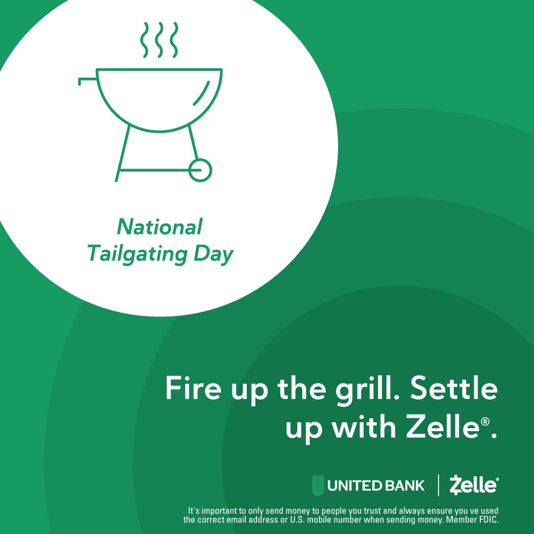 Get pumped up before the game! <a href="/Zelle/">Zelle</a> makes it easy to pay your share of the food, drinks, and game day tickets.