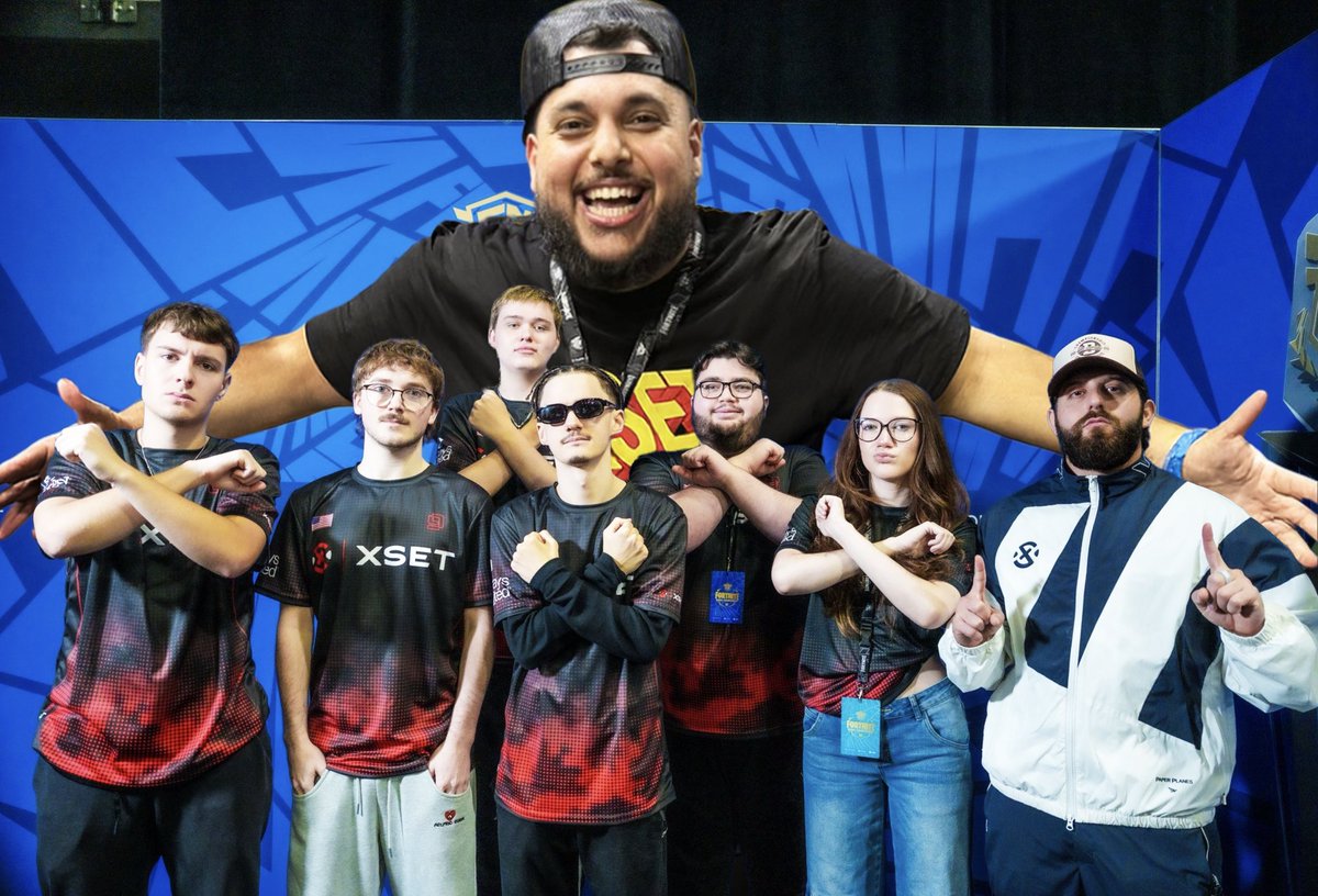 XSET's tweet image. Today is the Day 🏆 

#RepTheSet ❌