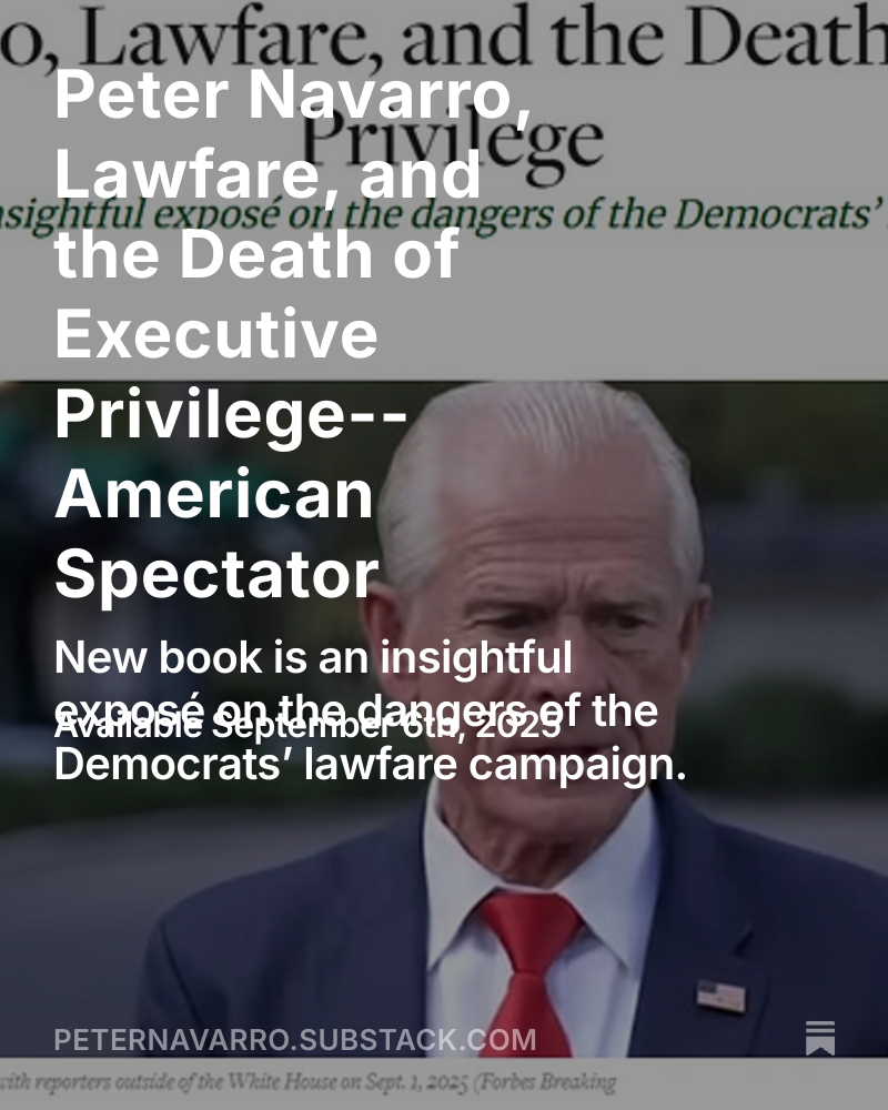 Peter Navarro tweet media