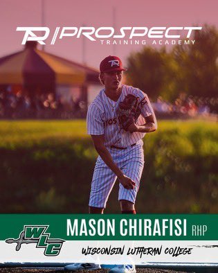 ProspectsBSB's tweet image. ‼️ COMMITMENT ALERT ‼️

Congratulations to 2026 RHP Mason Chirafisi (Arrowhead High School) for committing to Wisconsin Lutheran College!

#CommitmentAlert #PTAWay
@ChirafisiMason2 
@DiamondWarhawks 
@WLC_Base