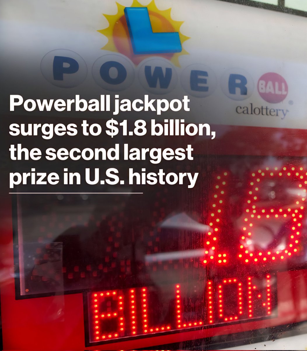 MCJohnnyD4's tweet photo. ๐ฐ The Powerball is worth $1.80 BILLION.
Sure, winning would change everything, but remember:
True worth isnโt measured in dollars. Itโs measured in moments, purpose, & the lives you impact. ๐
If you won, what would your first big buy be?
#Powerball #DreamBig #OutstandingLife https://t.co/3YnoZAfL7T