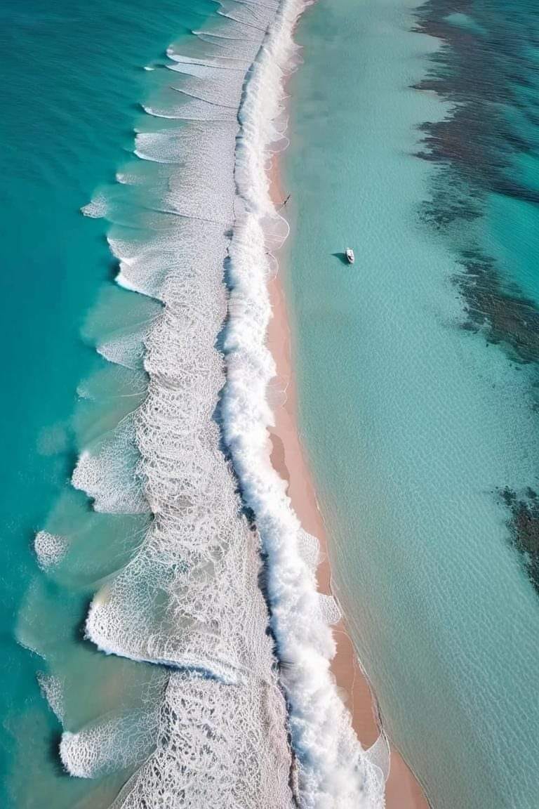Lost in the beauty of this dreamy beach.