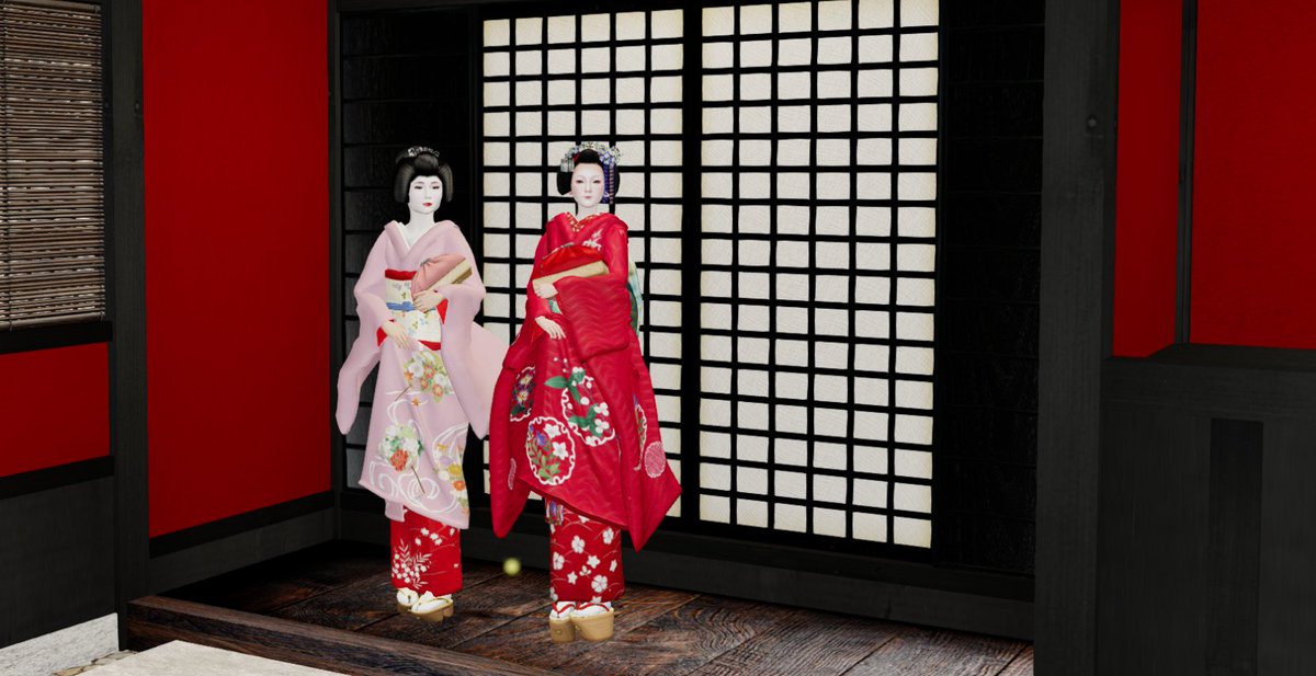 At 8AM SLT, we will hold an event in the historical "Ichiriki-tei" teahouse! The most famous teahouse in all of the geisha districts
午前12時JSTより、歴史あるお茶屋「一力亭」でイベントを開催します！ ここは花街で最も有名なお茶屋です  

#SecondLife #SLJP #SL
maps.secondlife.com/secondlife/Kyo…