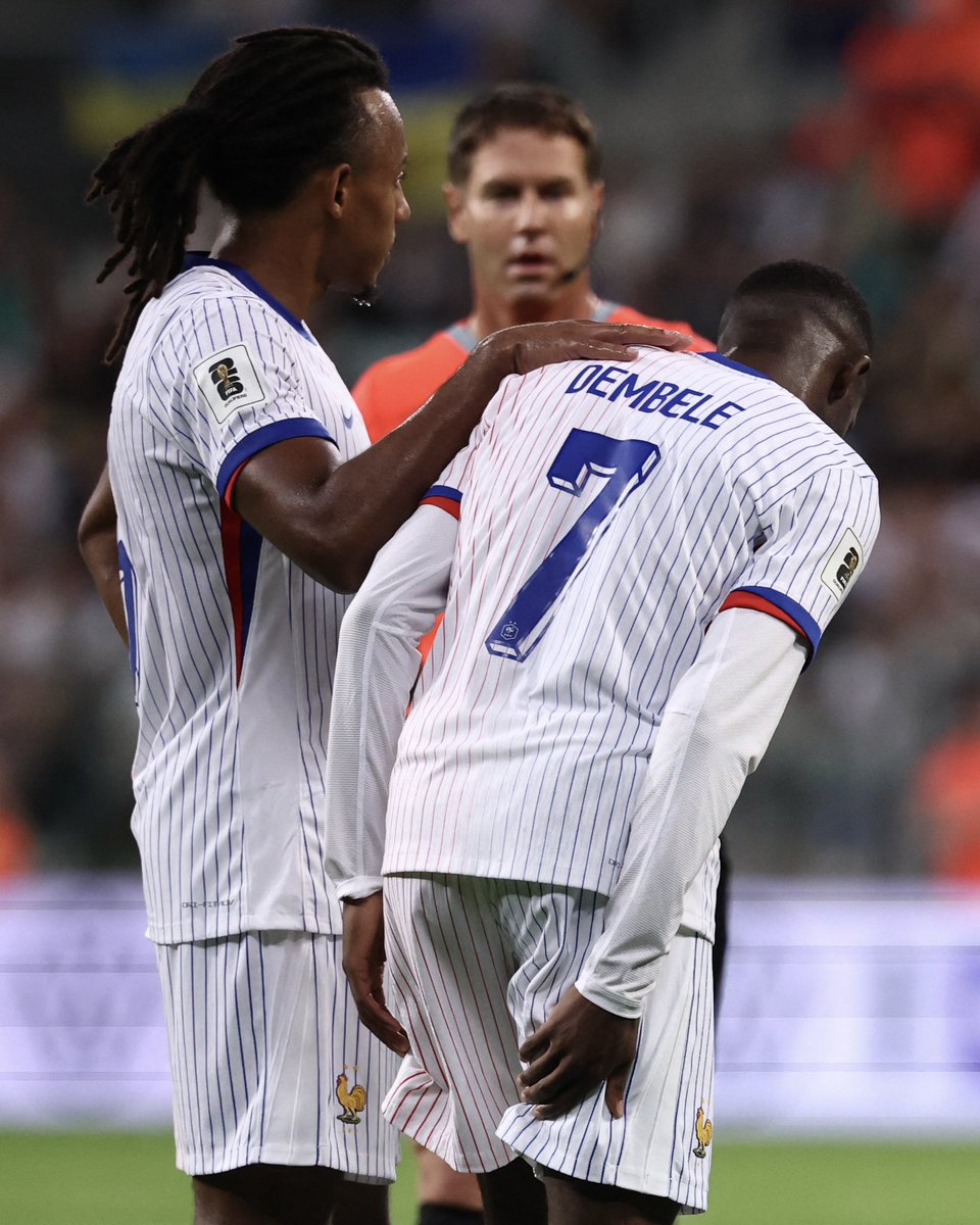 FabrizioRomano's tweet image. 🚨⚠️ Ousmane Dembélé will be out for 6 weeks with muscle injury, reports @FabriceHawkins.