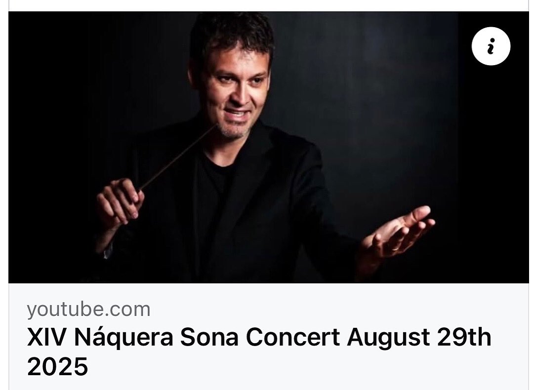 ildebass's tweet image. youtu.be/sl0AcGSk7RA?si…



Program:

Happy birthday! To our music conductor Ildefonso Martos.

Eugène Bozza, Concerto da Camera
Bohuslav Martinu, Noneto
Louis Spohr, Grand Nonet op. 31