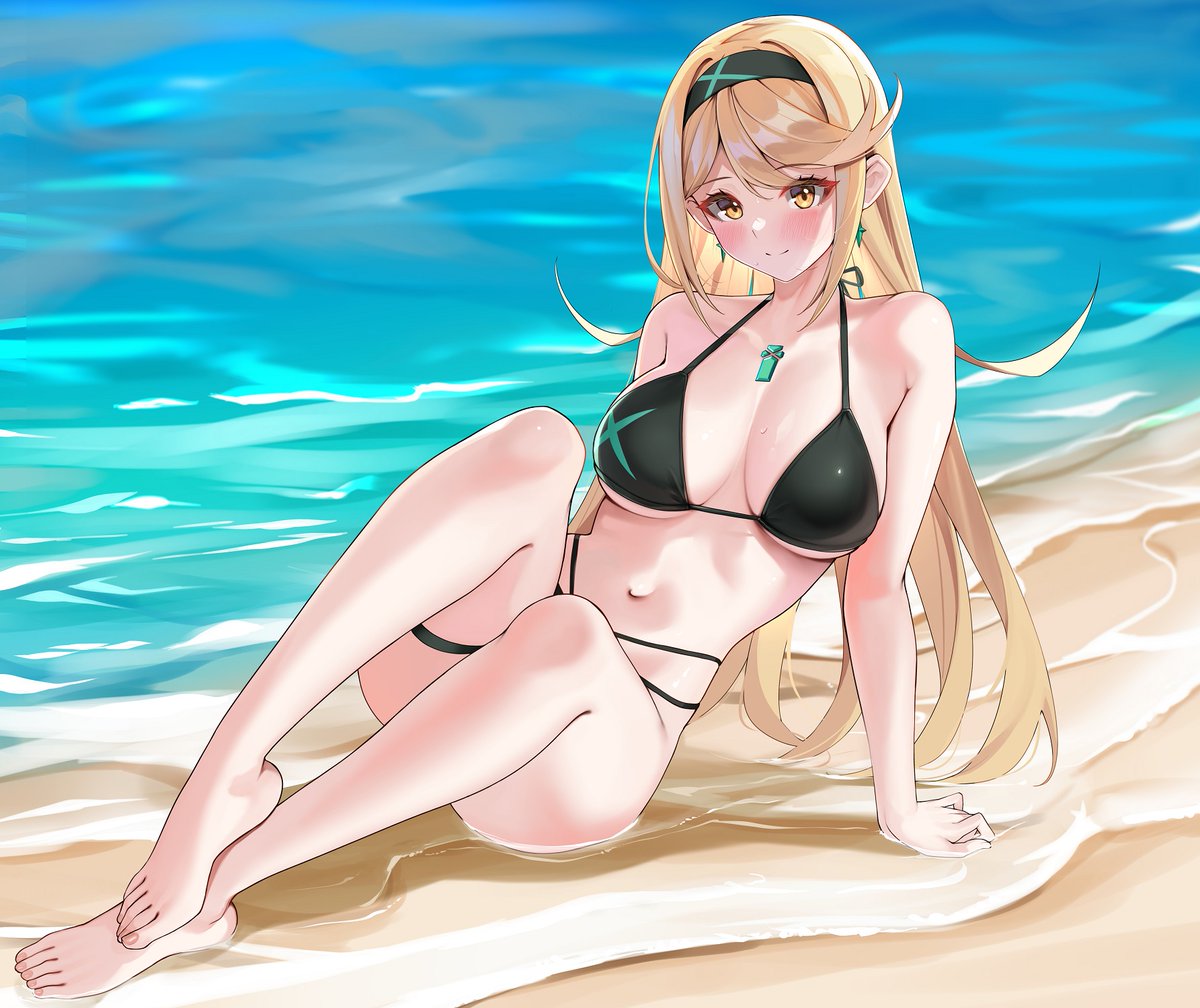 Summer Mythra☀️🌊
#ゼノブレイド2 #XenobladeChronicles2