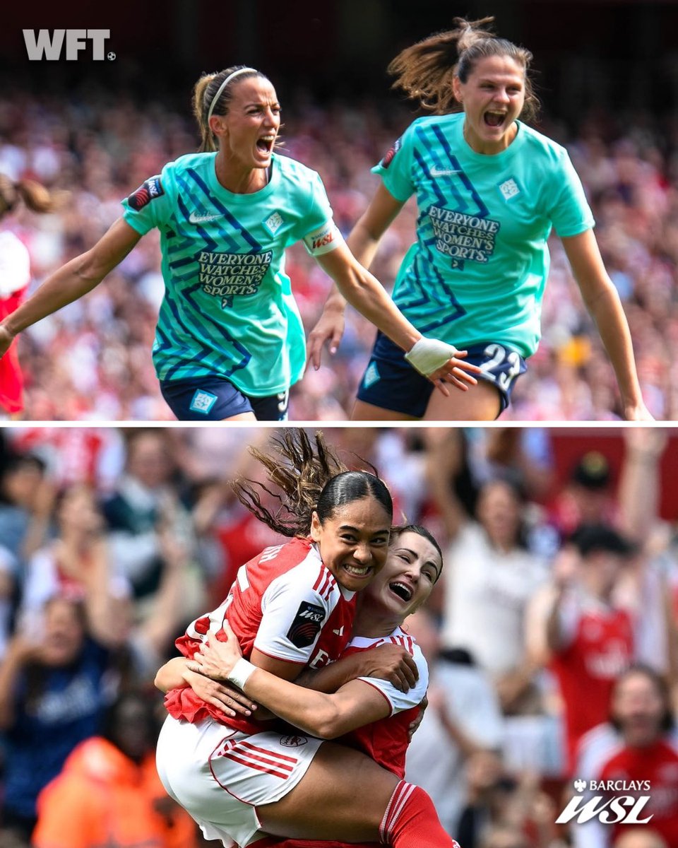 1-1 at the Emirates Stadium between Arsenal and London City Lionesses!

Asllani with the penalty gave LCL the lead, but a brilliant goal from Olivia Smith brought things level.

Arsenal have started to get a hold of the game now following LCL’s good start.

#ARSLCL #BarclaysWSL